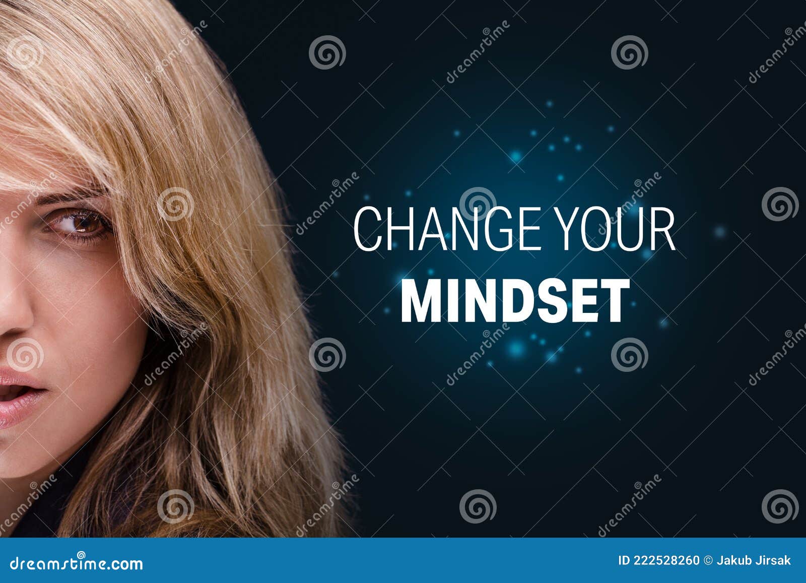 Change Mindset Motivation Concept Stock Photo - Image of chance