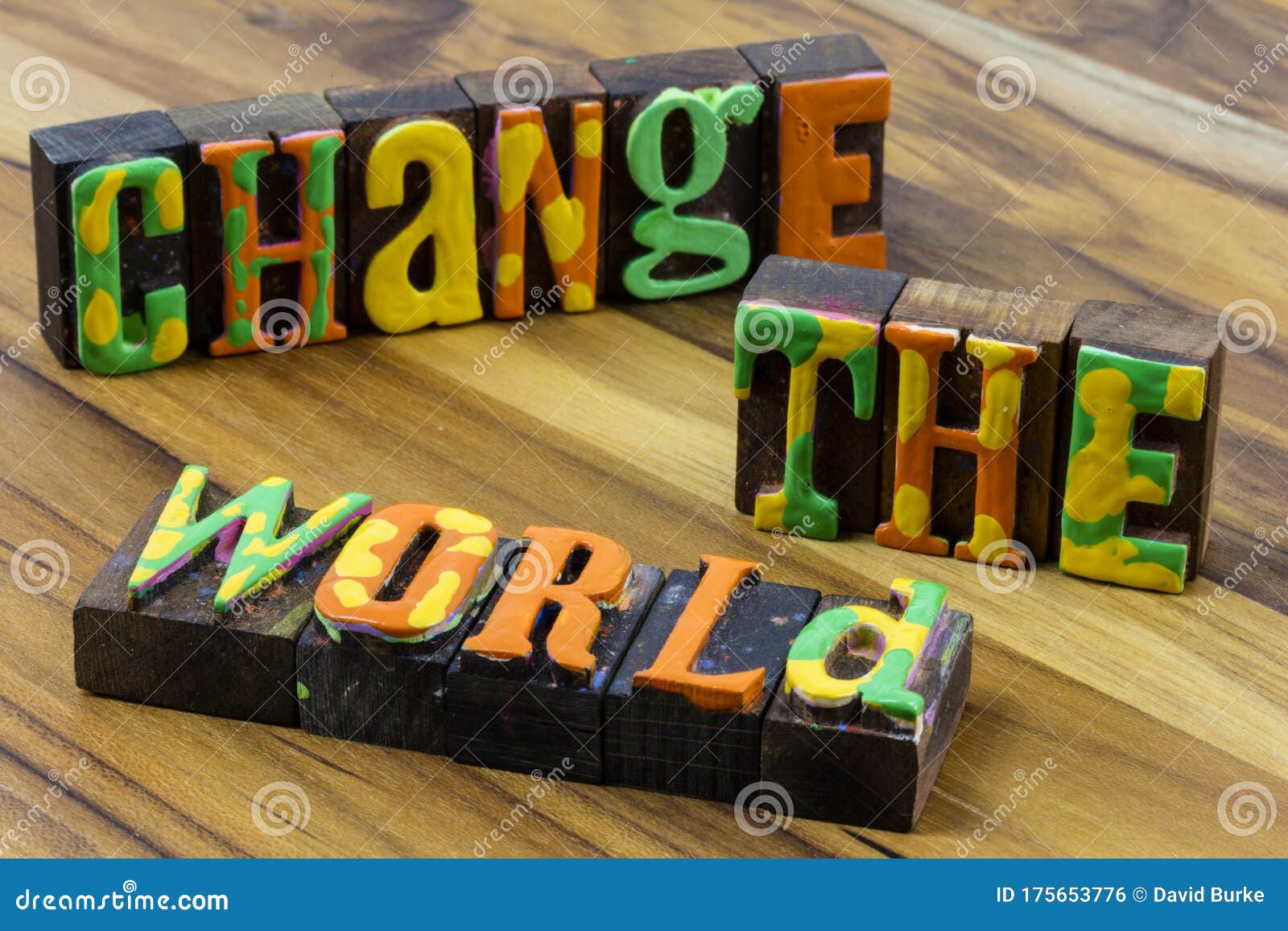 change world work hard strive for success