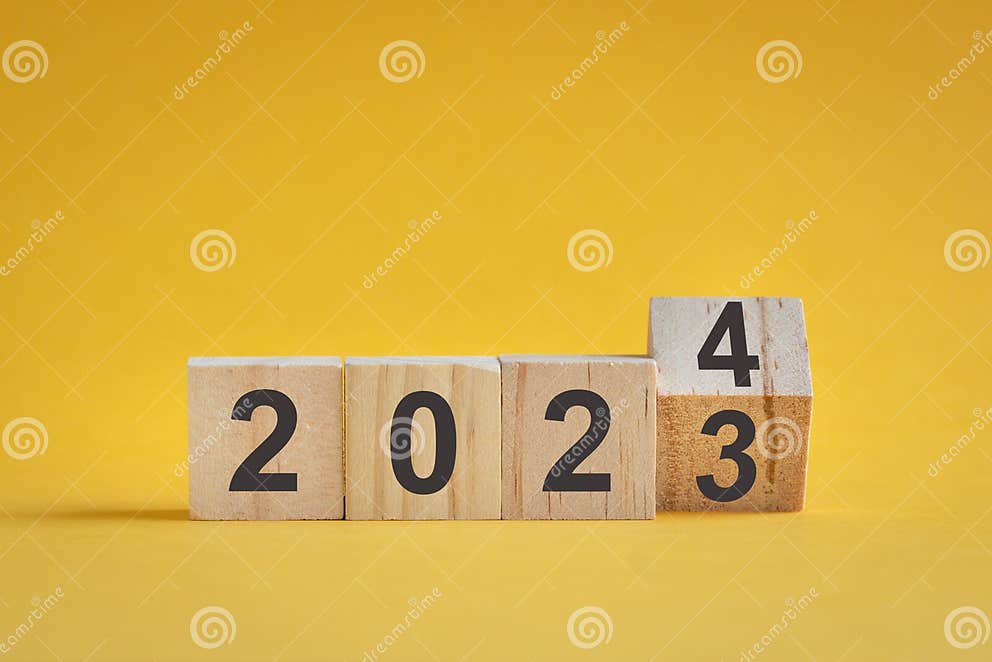 Change from Year 2023 To 2025 Stock Photo Image of flipping, hope