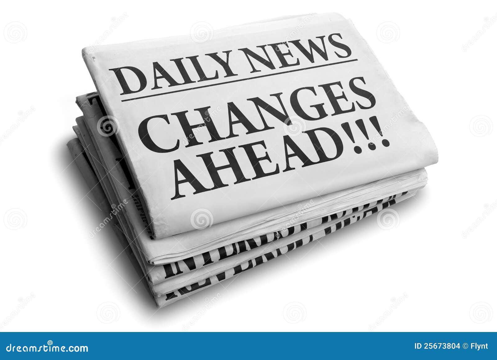 changes ahead daily newspaper headline