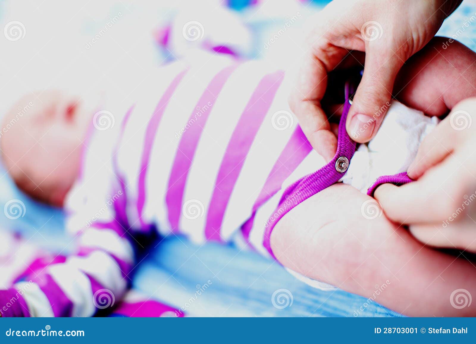 Changing baby diapers stock image. Image of care, hands 28703001