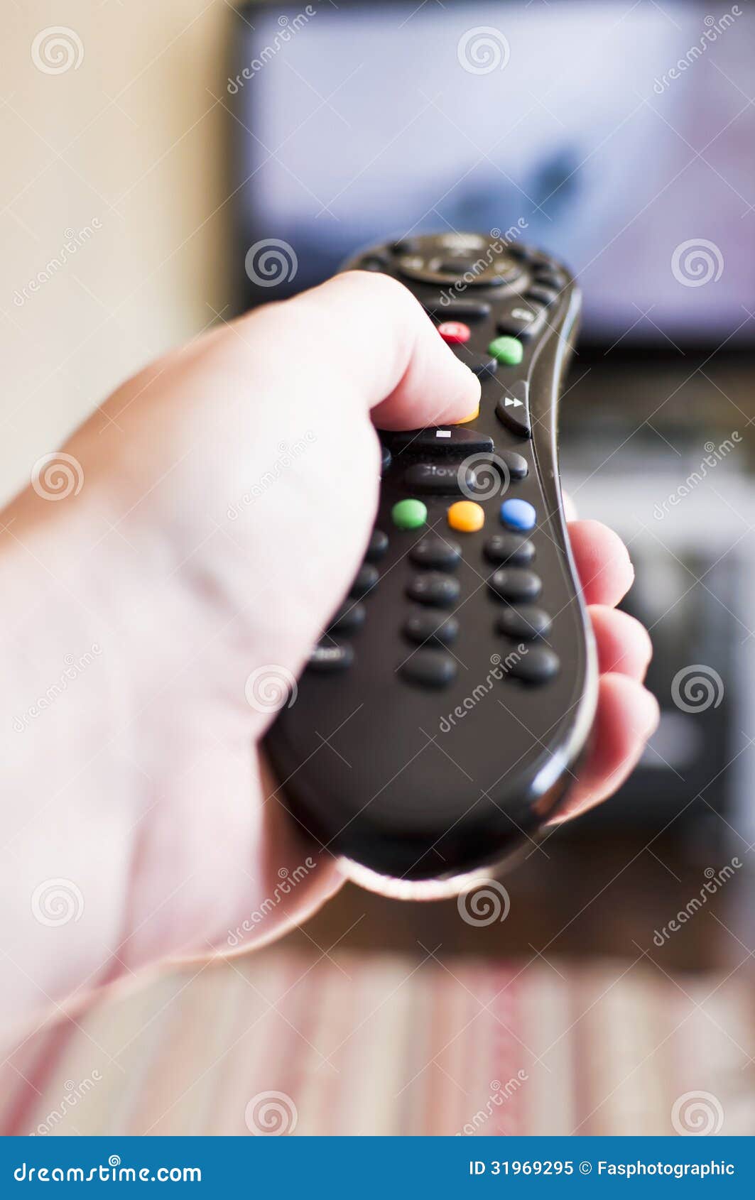 Changing channels stock image. Image of flat, entertainment 31969295