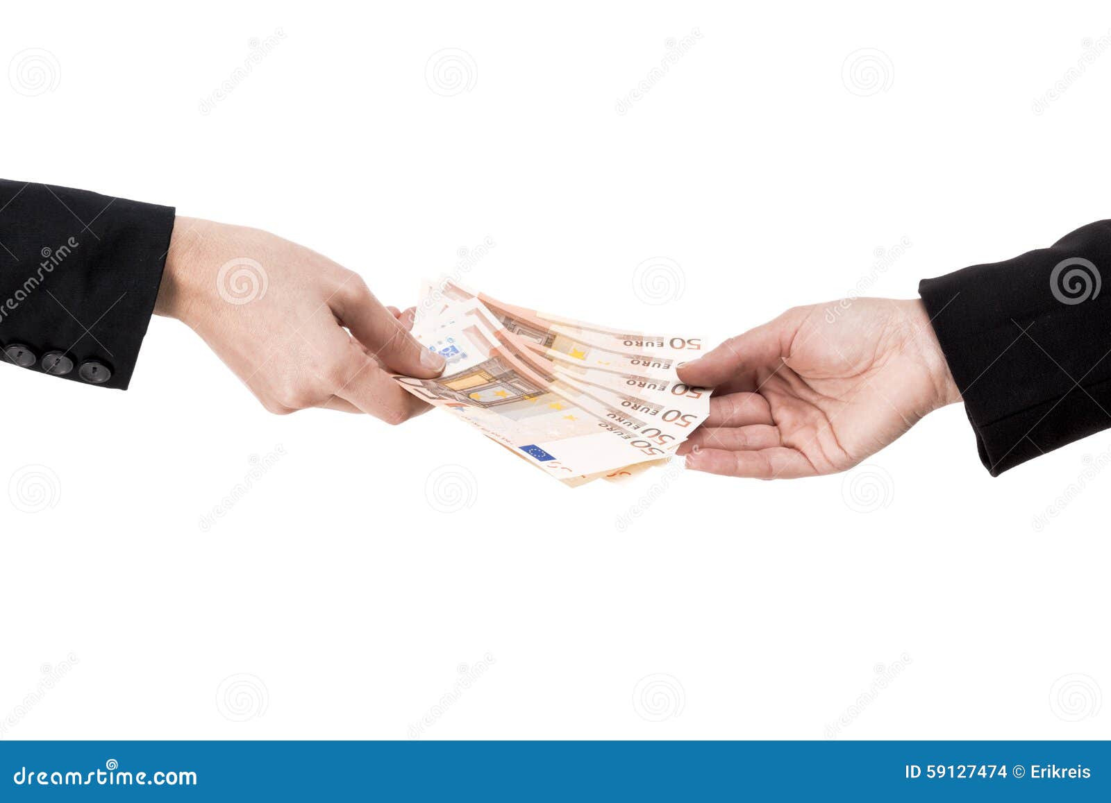 Changing money stock photo. Image of banknote, business 59127474
