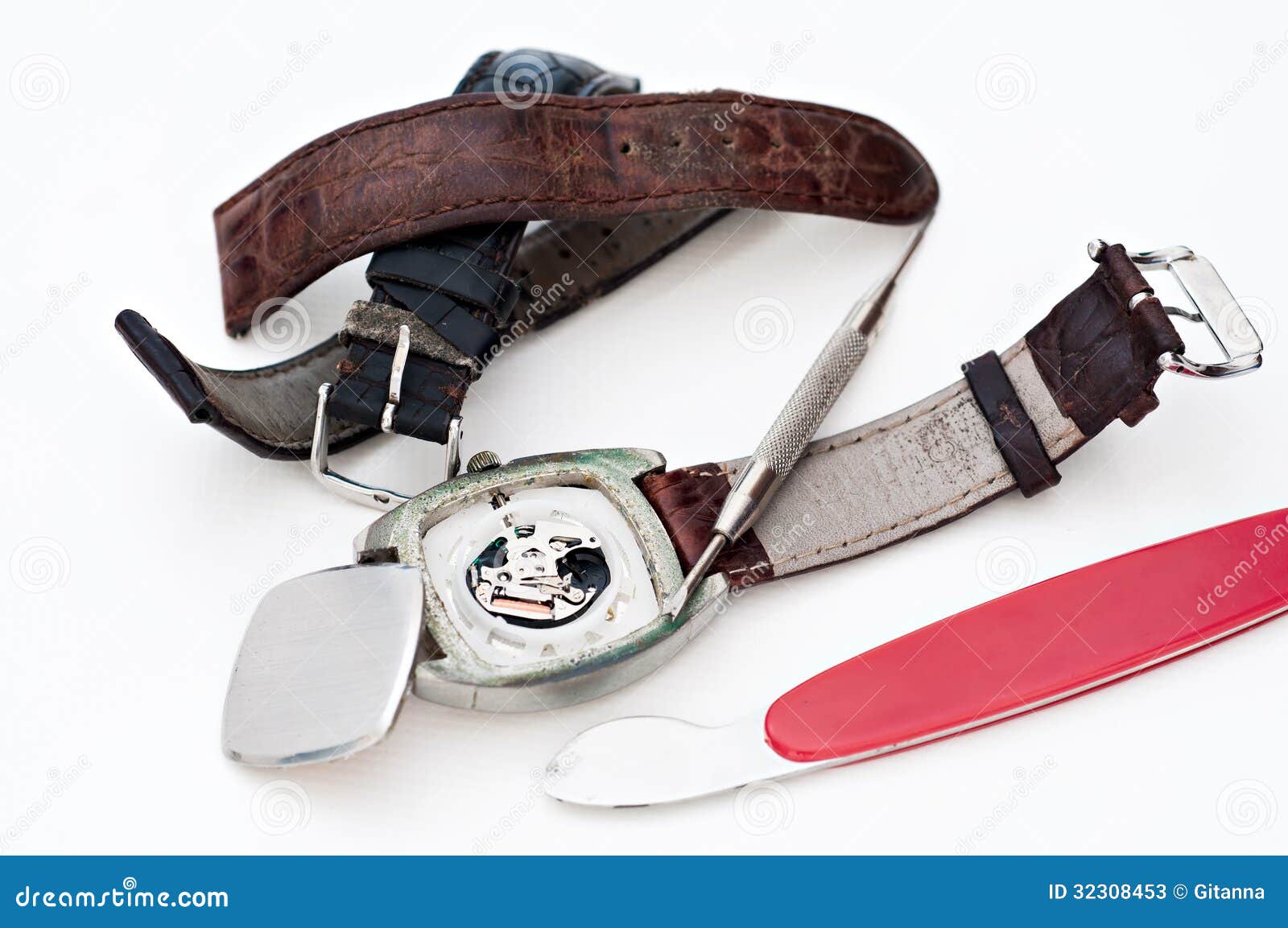 Changing Watch Strap Stock Image Image Of Mechanism 32308453 changing-watch-strap-stock-image-image-of-mechanism-32308453