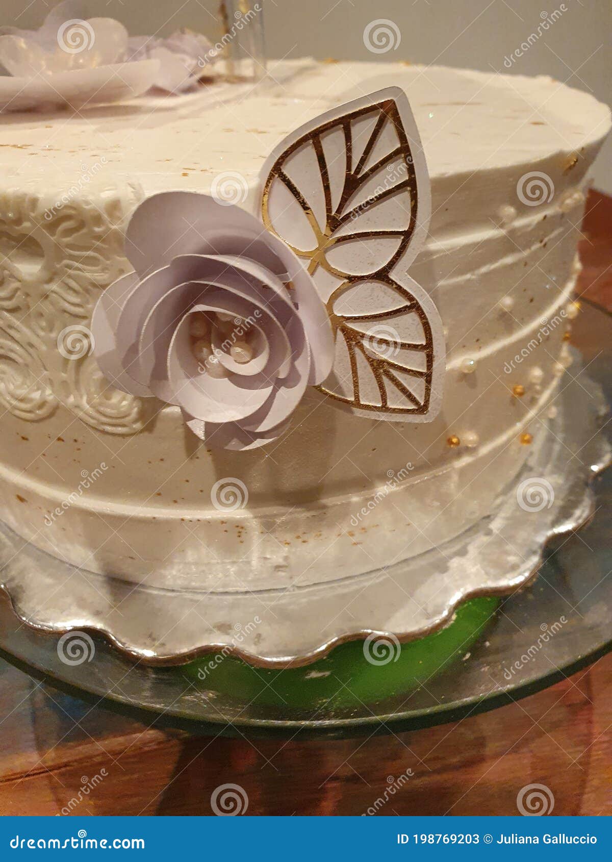 Chantilly cake bakery stock image. Image of food, dairy 198769203