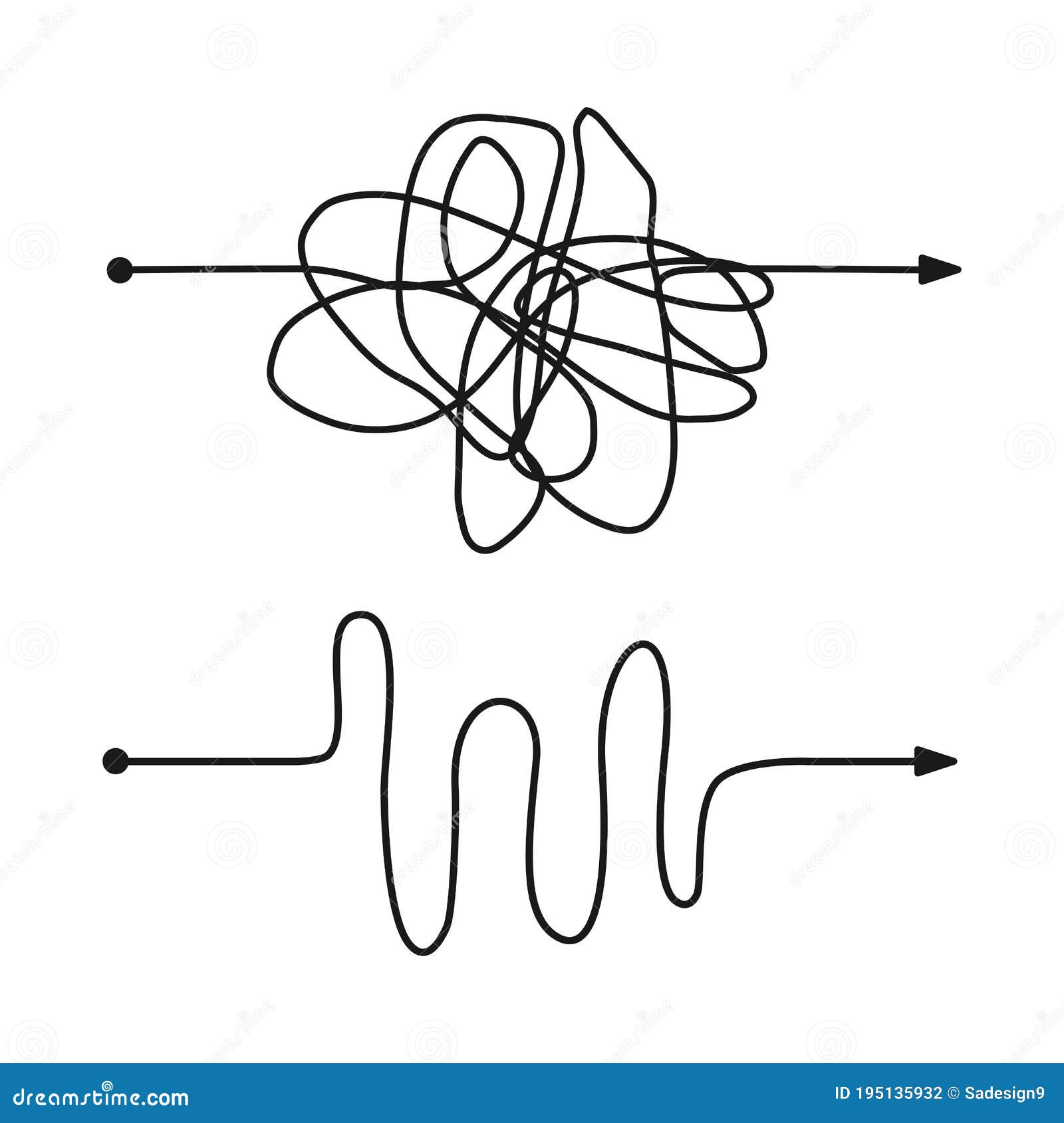 complex line art