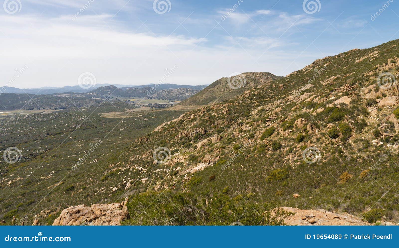 Chaparral Landscape stock image. Image of blue, states 19654089