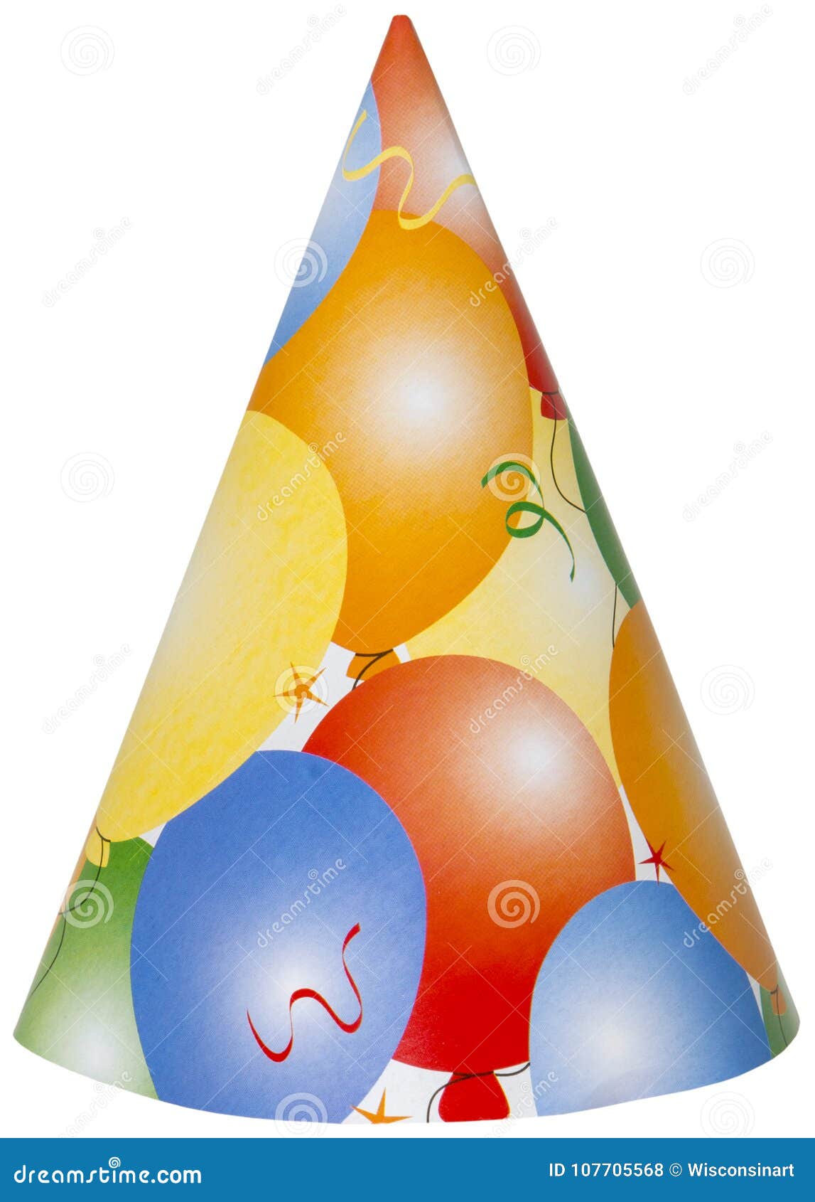 Chapeau De Partie De Joyeux Anniversaire D Isolement Png Photo Stock Image Du Heureux Color