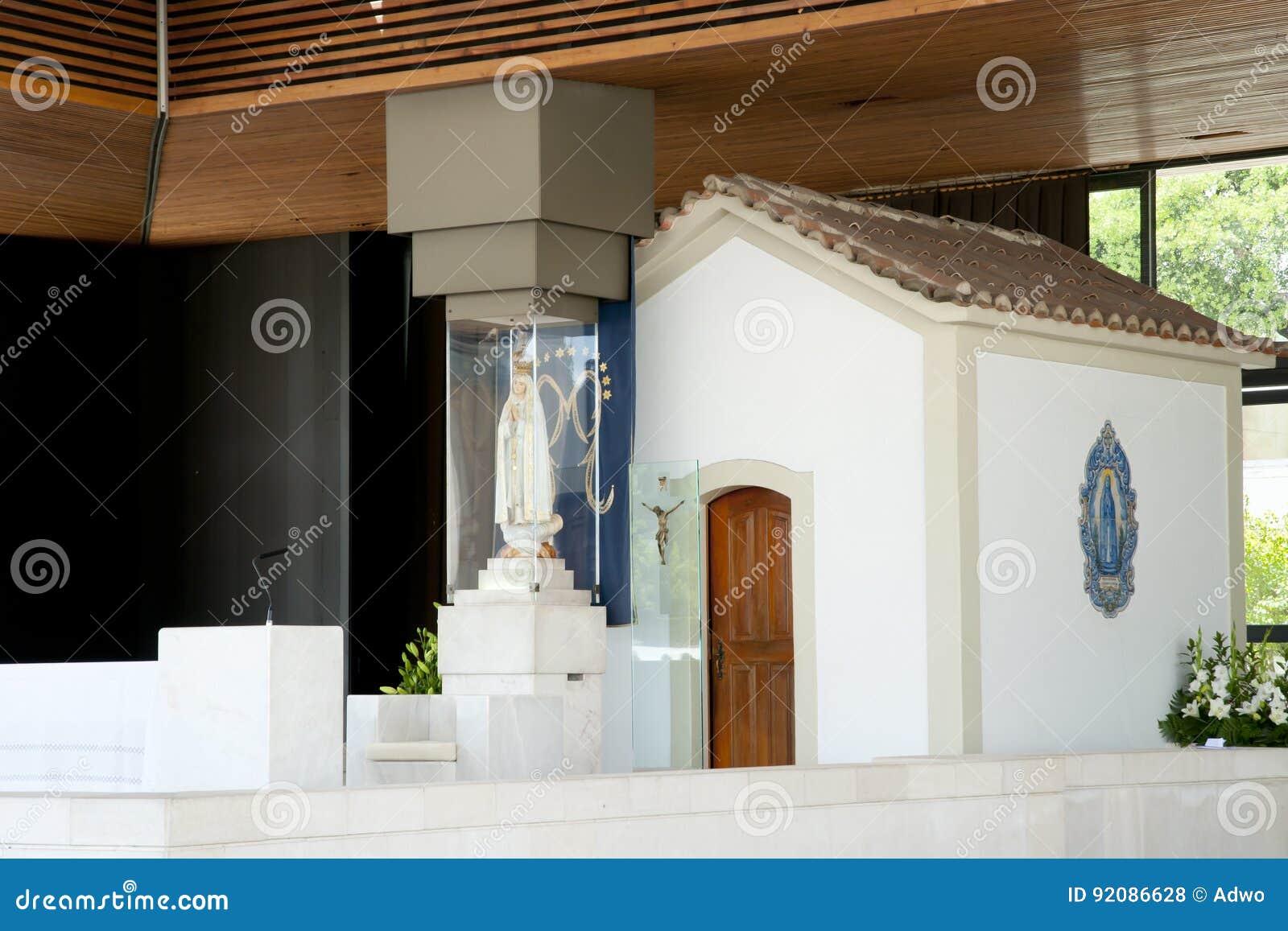 Chapel of Apparitions Fatima Portugal Stock Photo Image of