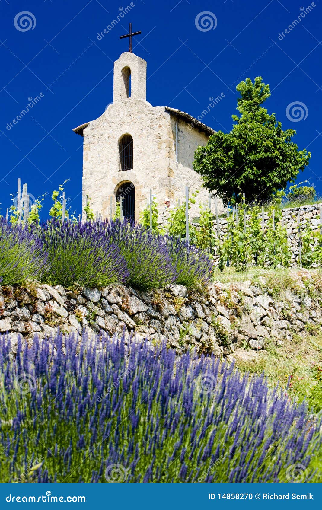Chapel in France stock photo. Image of exteriors, hermitage 14858270