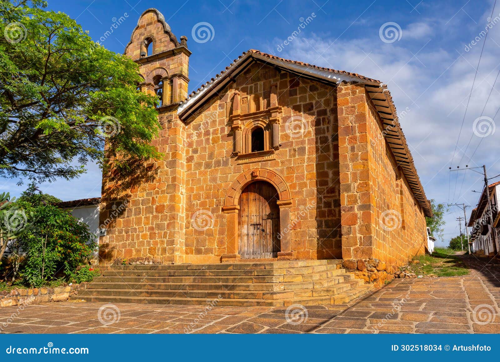 chapel of jesus - capilla de jesus resucitado, barichara, colombia