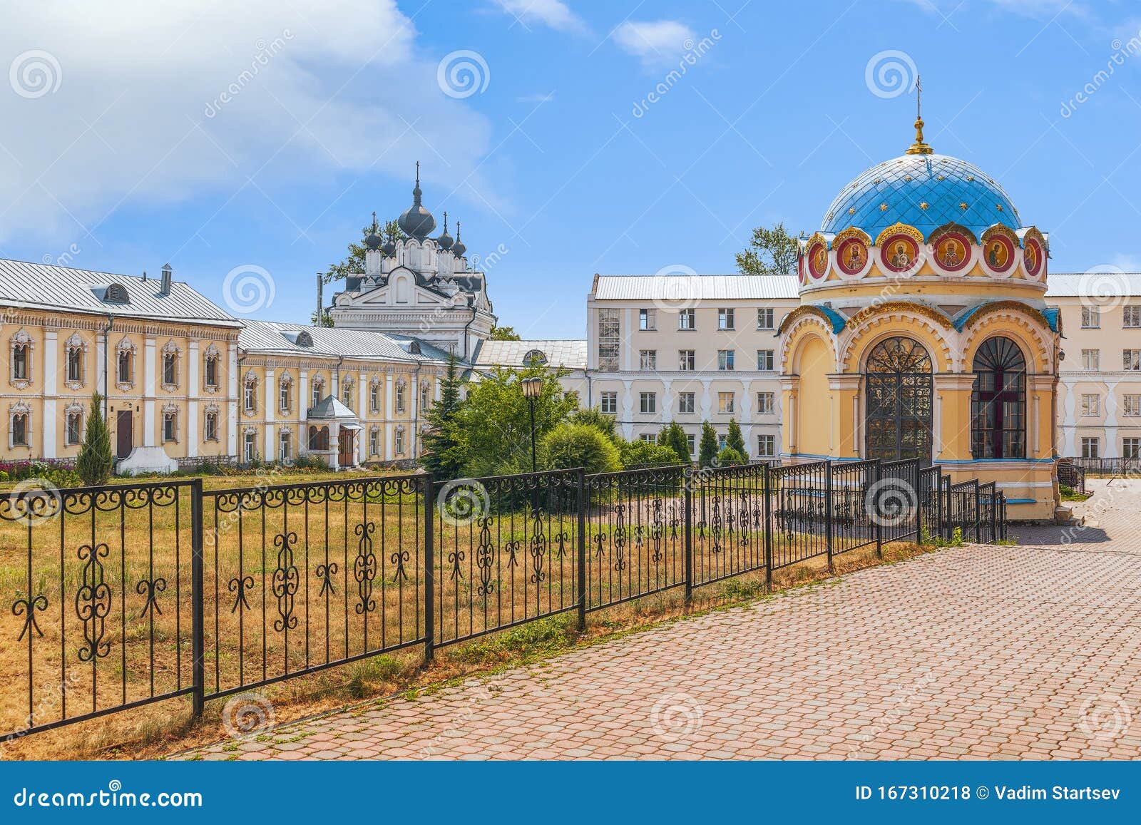 chapel of phenomena image of st. nicholas.st. nicholas ugreshsky monastery.city of dzerzhinsky.moscow oblast.russia