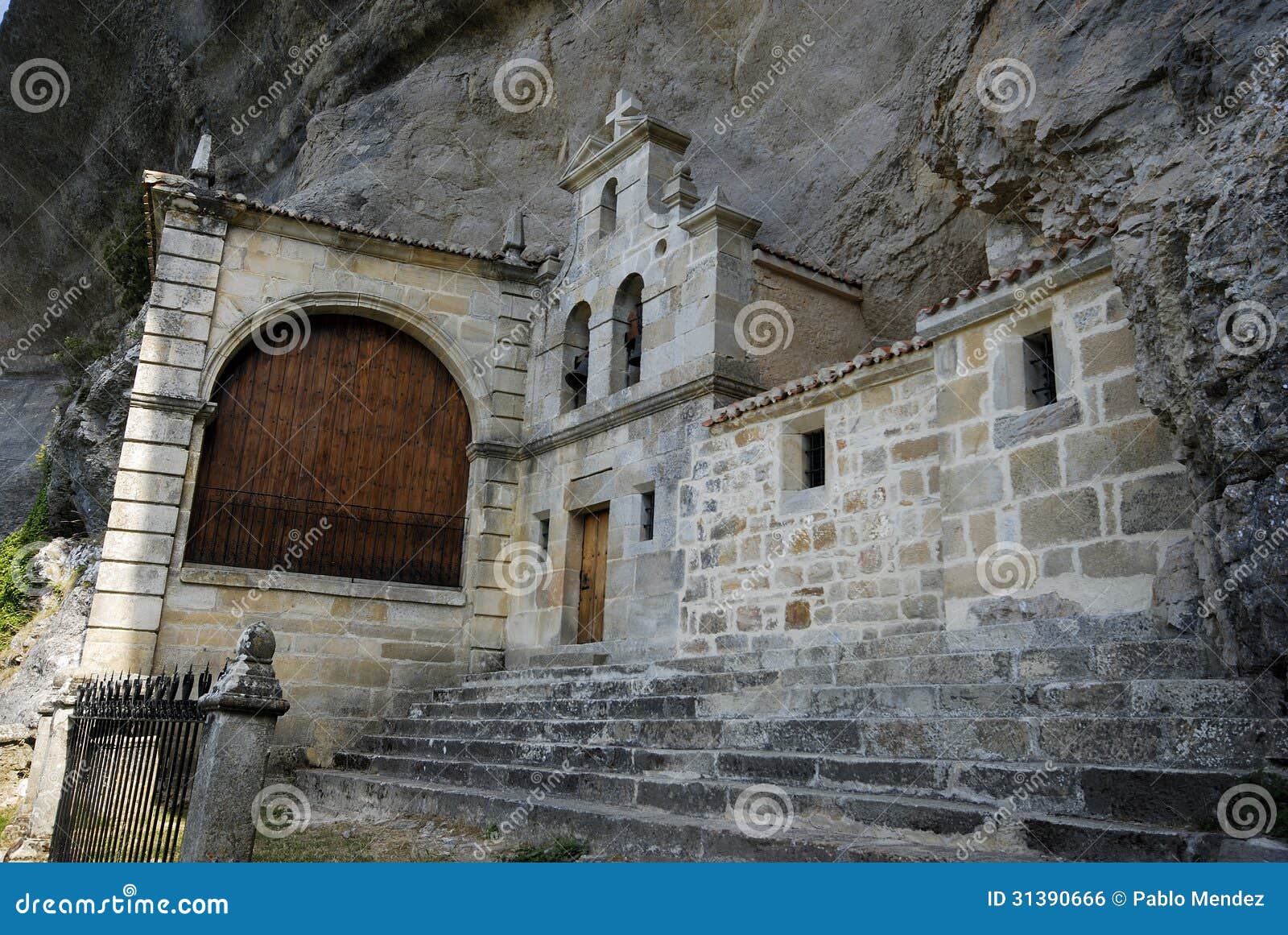 chapel of san tirso and san bernabÃ¯Â¿Â½ in ojo guareÃ¯Â¿Â½a, merindades,