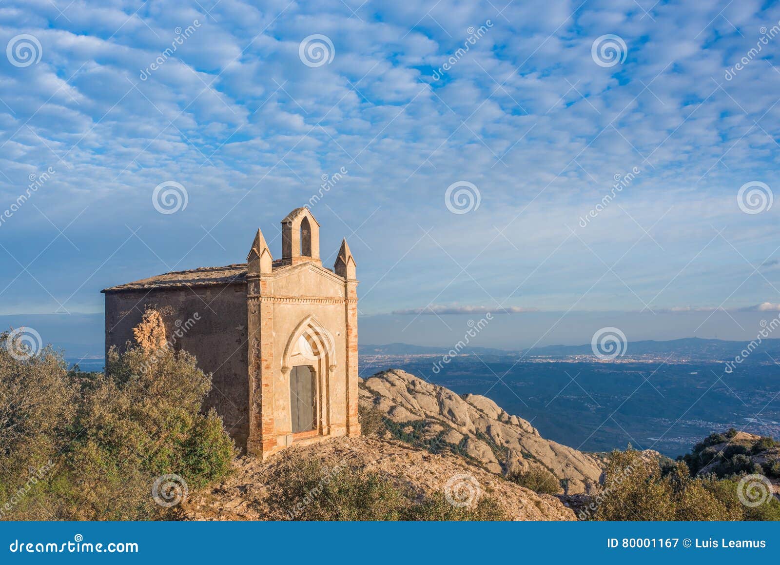 chapel of sant joan, montserrat, catalonia, spain