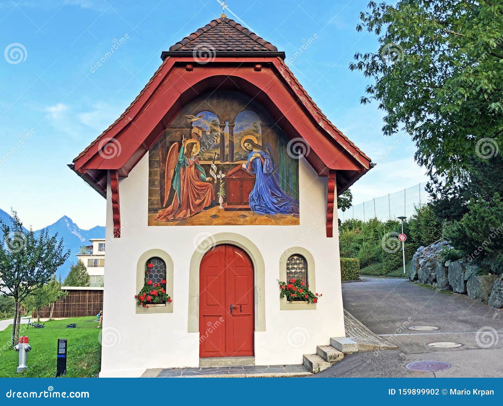 chapel of st. sebastian or sebastians-kapelle or sebastianskapelle, buochs