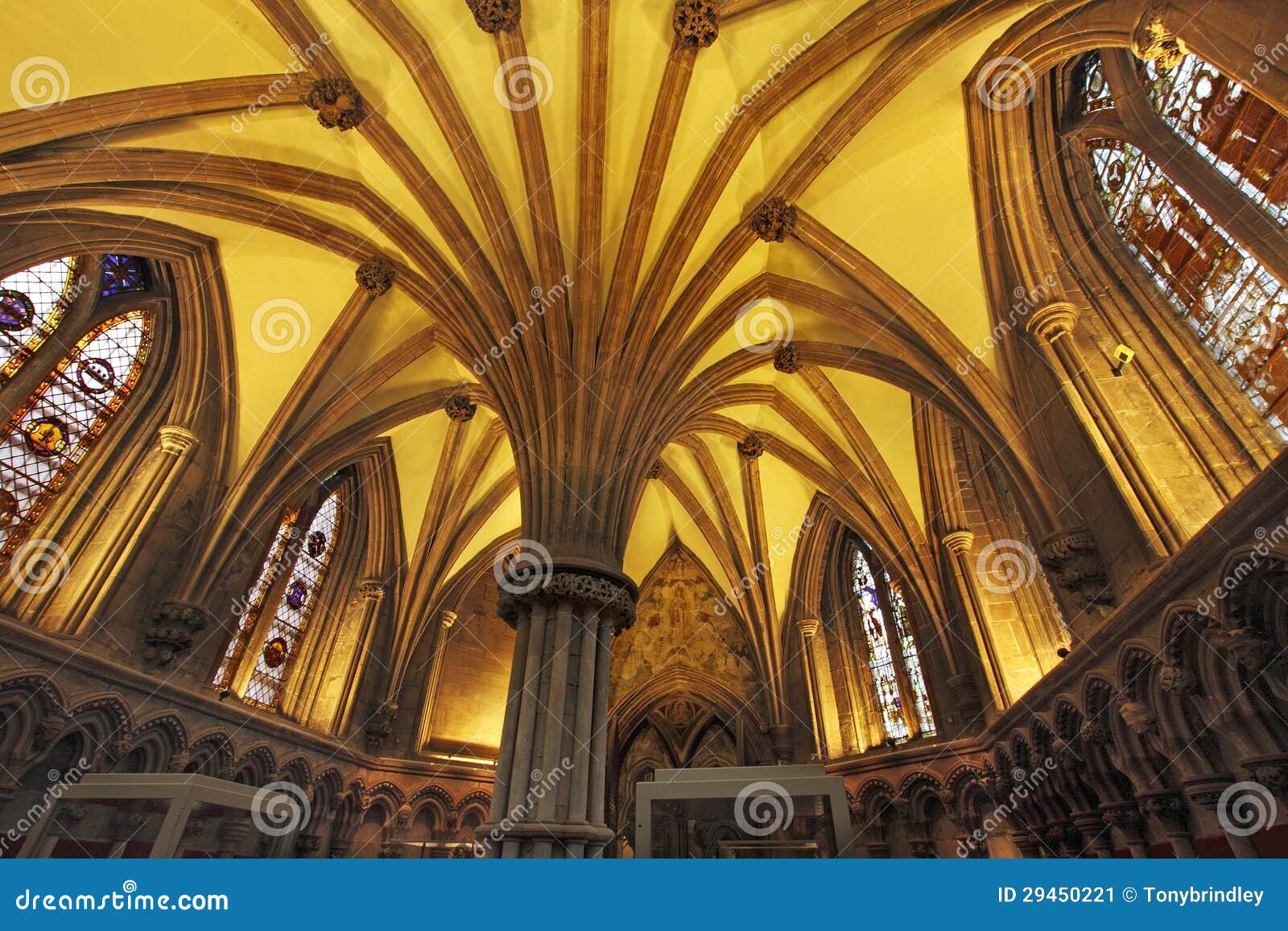 Chapter House Roof stock image. Image of staffordshire 29450221
