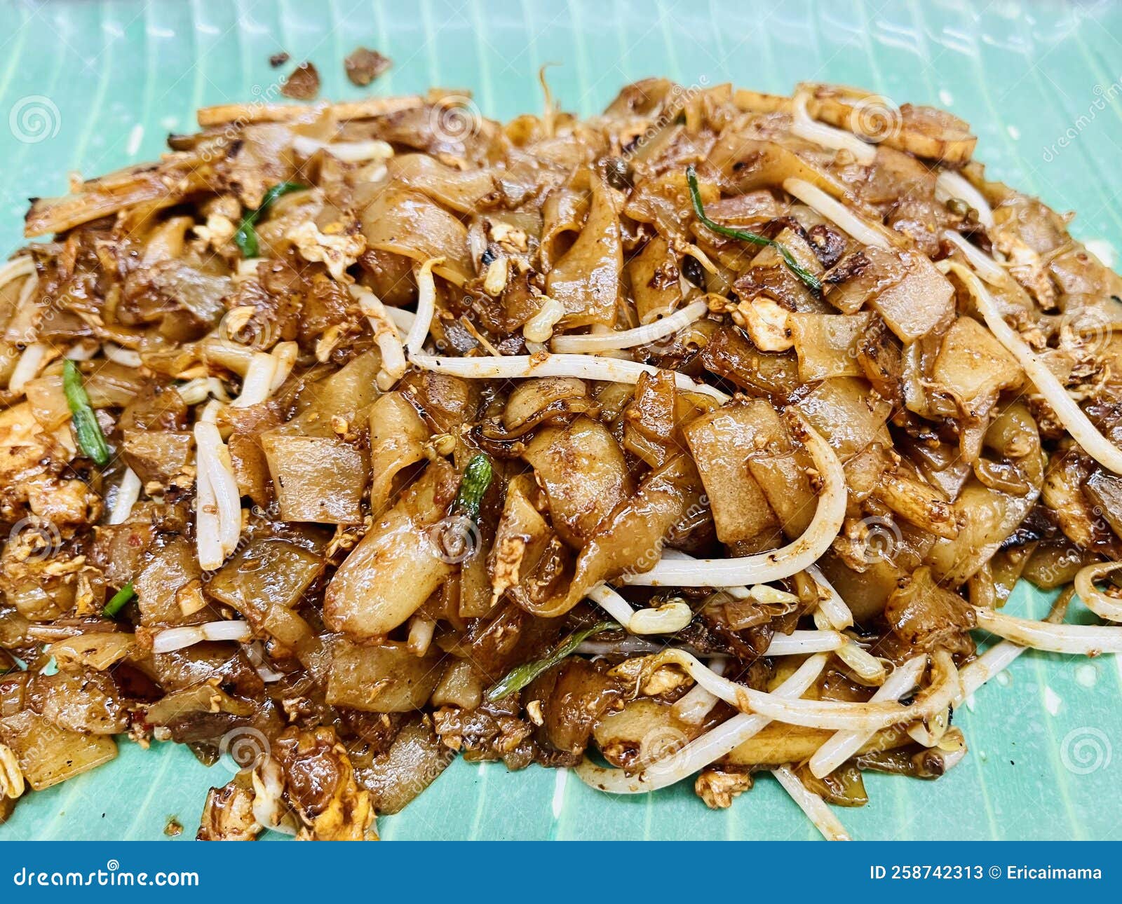 char kway teow, malaysia style.