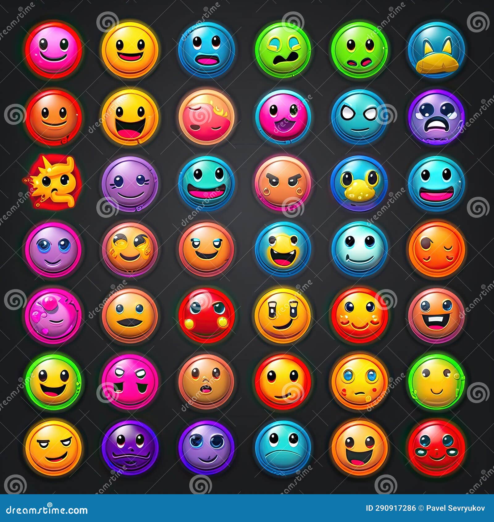 Character Emoji Smiley Ai Generated Stock Photo - Image of angry ...