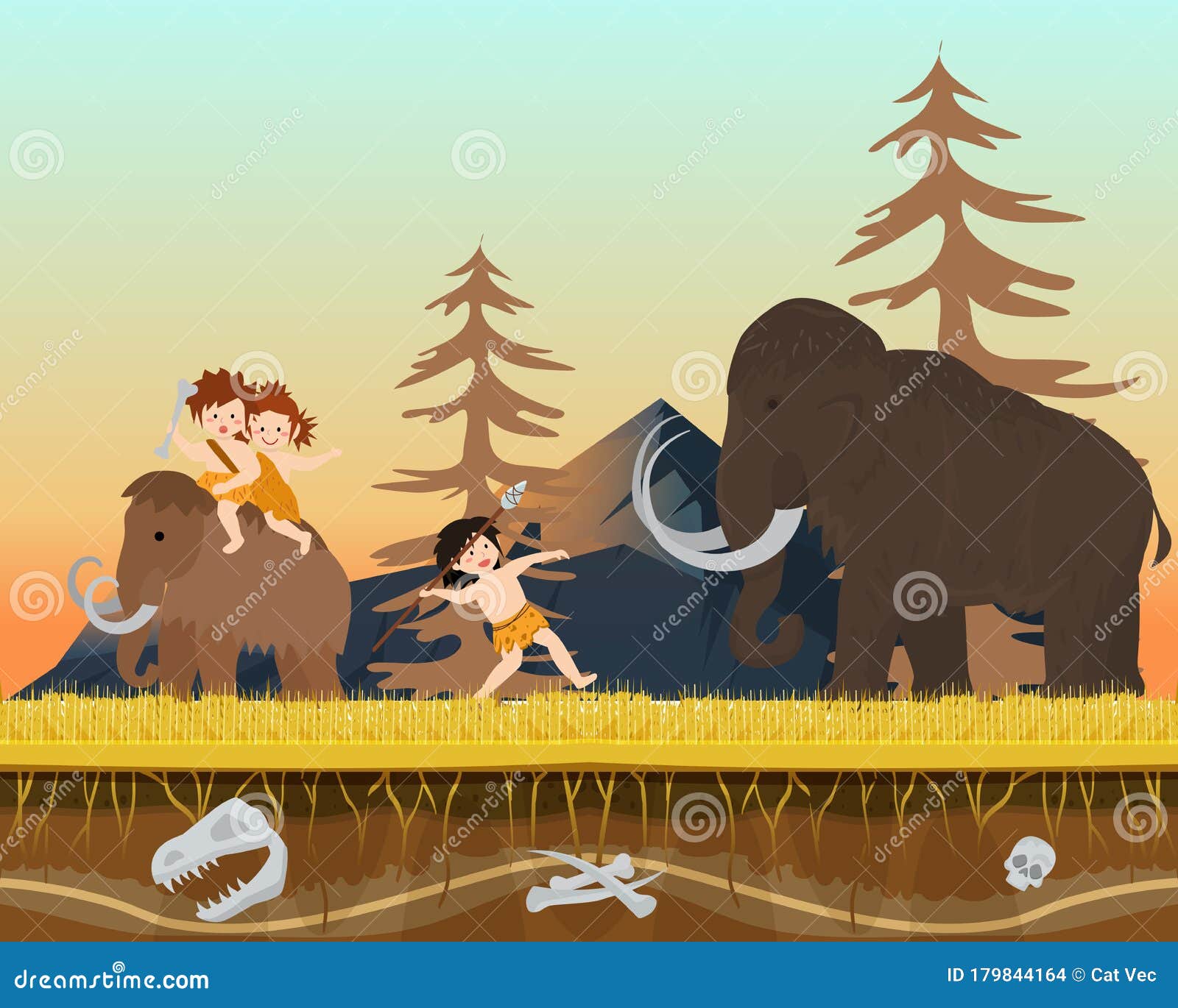 Mammoth Hunt Stock Illustrations 241 Mammoth Hunt Stock Illustrations Vectors Clipart Dreamstime