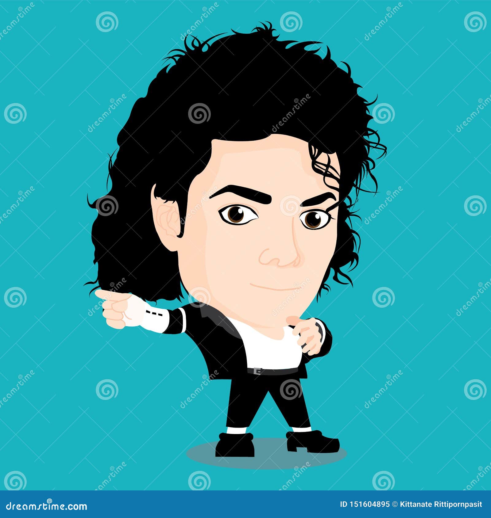 Character of Michael Jackson Editorial Image - Illustration of cute, music: 151604895 Character of Michael Jackson Editorial Image - Illustration of cute, music: 151604895
