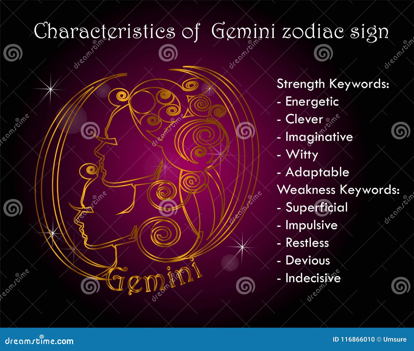 Gemini Zodiac Birth Sign Free Stock Photo - Public Domain Pictures