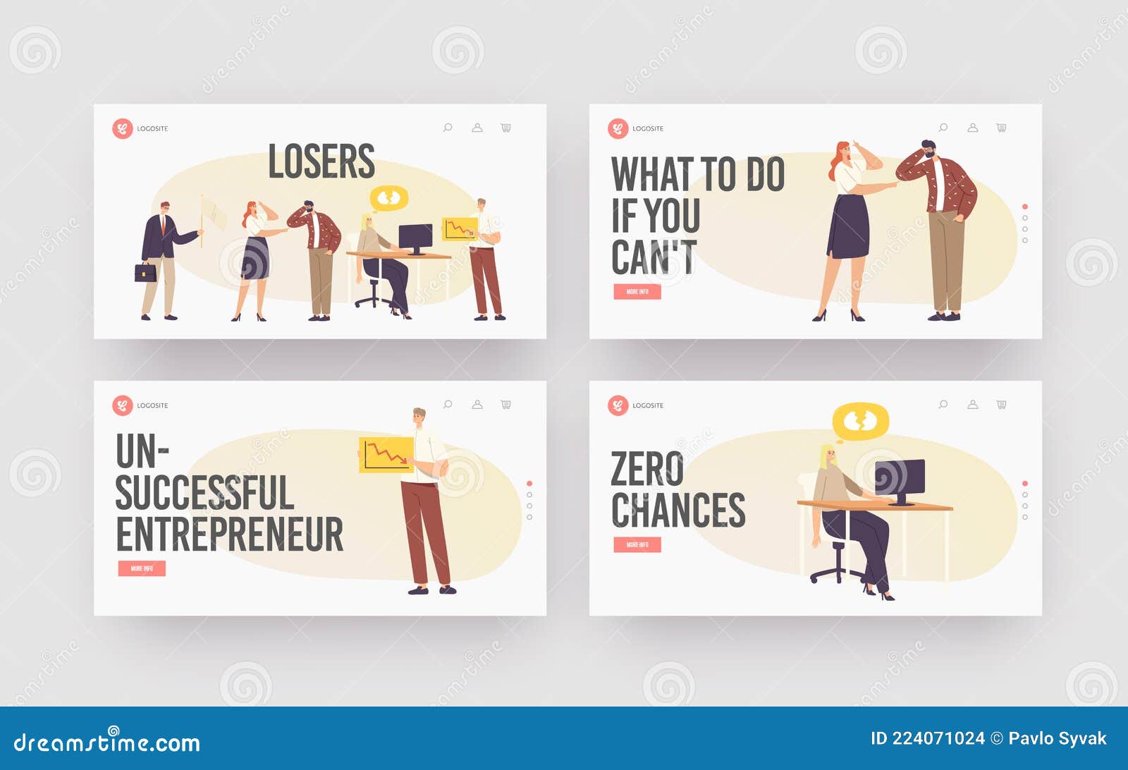 Bullying Is For Losers Logo Vector Illustration | CartoonDealer.com ...