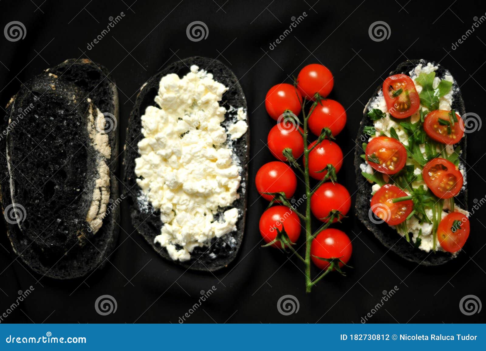 charcoal black rye bread contains a higher proportion of calcium, potassium, iron, and vitamin e