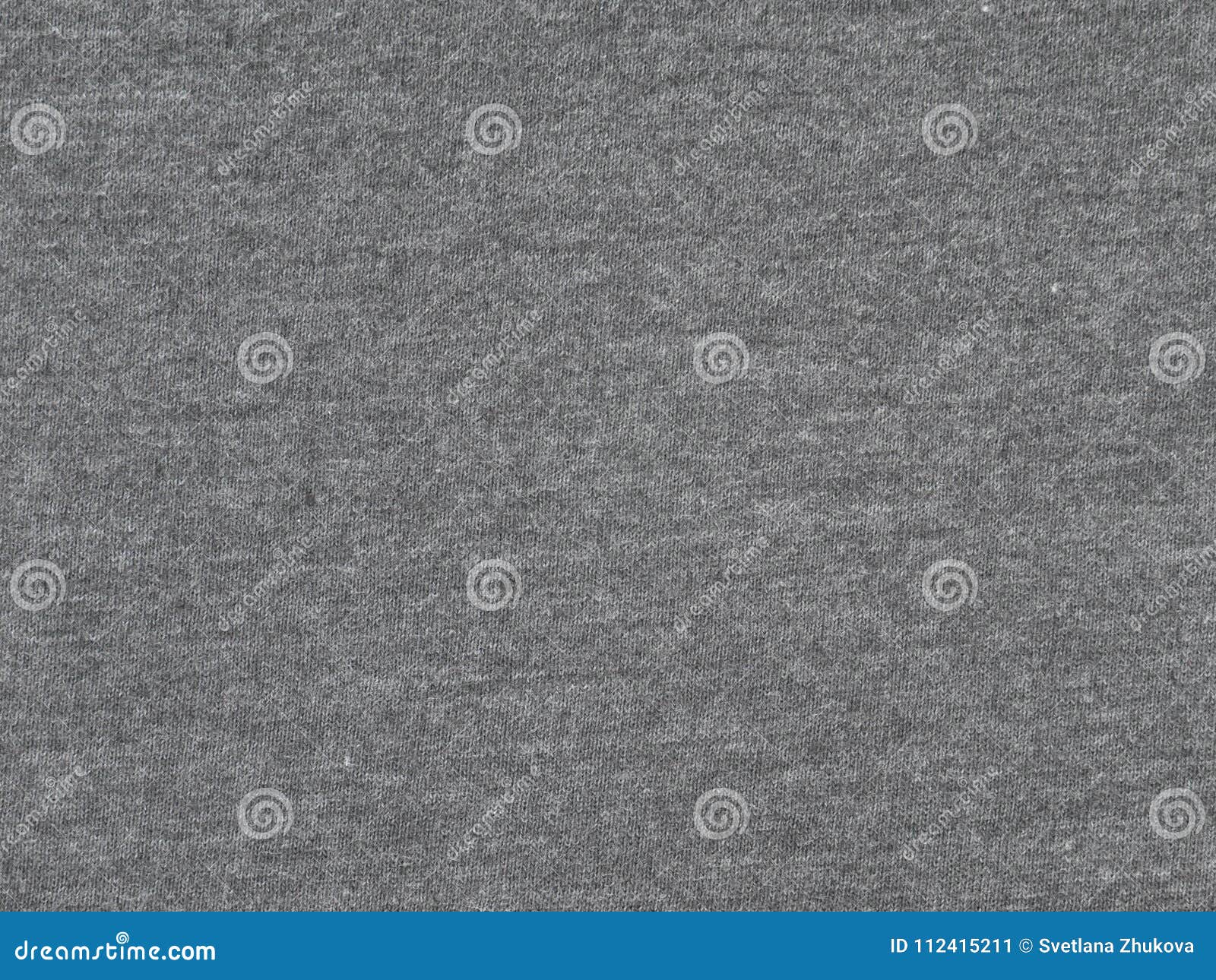 Heather Gray Tshirt Cotton Knitted Fabric Stock Photo - Download