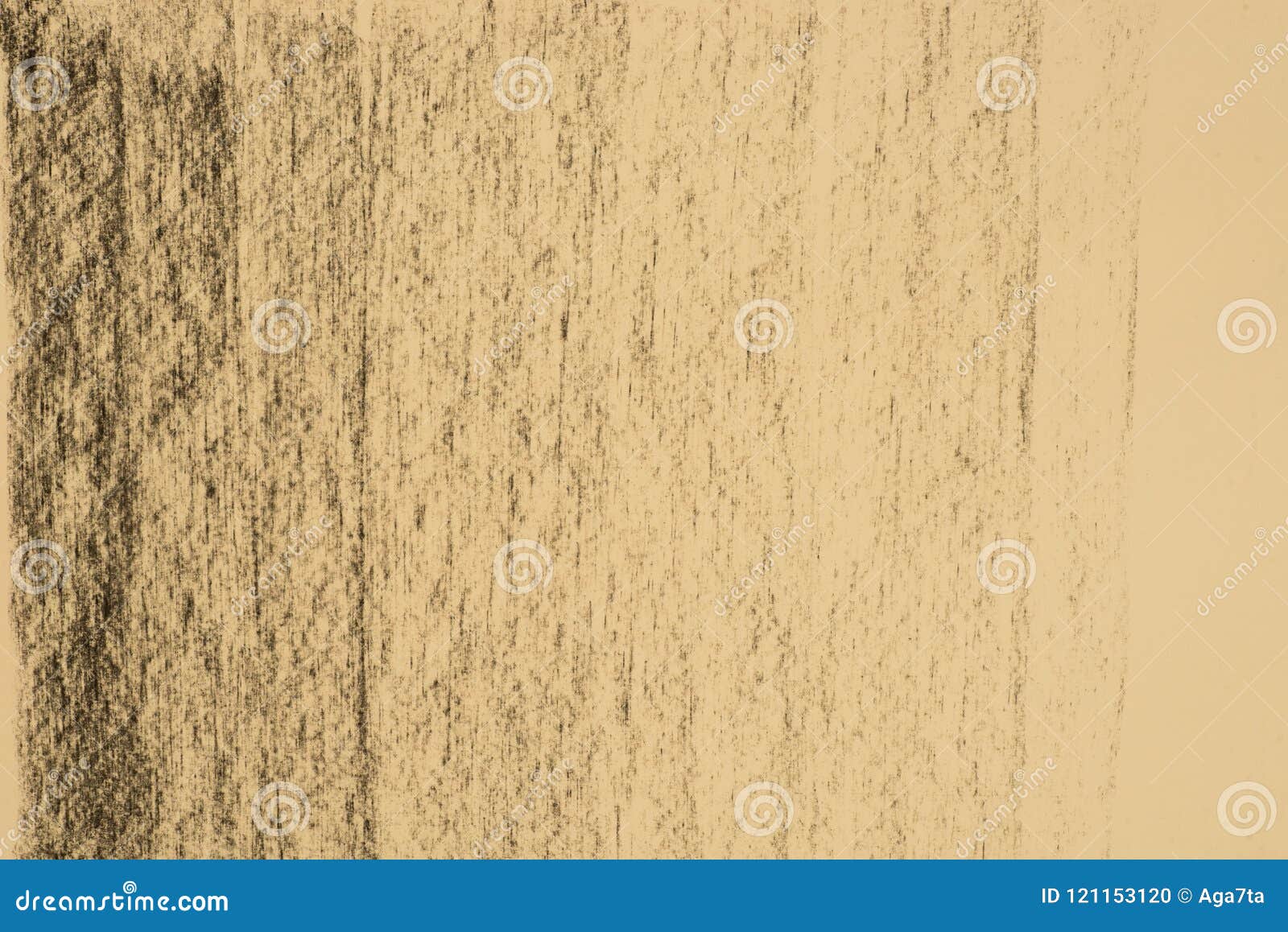 Charcoal Pattern Drawing on Yellow Paper Background Texture Stock Illustration Illustration of