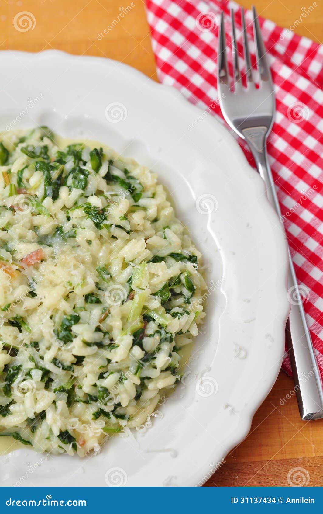 Chard Risotto stock photo. Image of garlic, grainy, gourmet 31137434