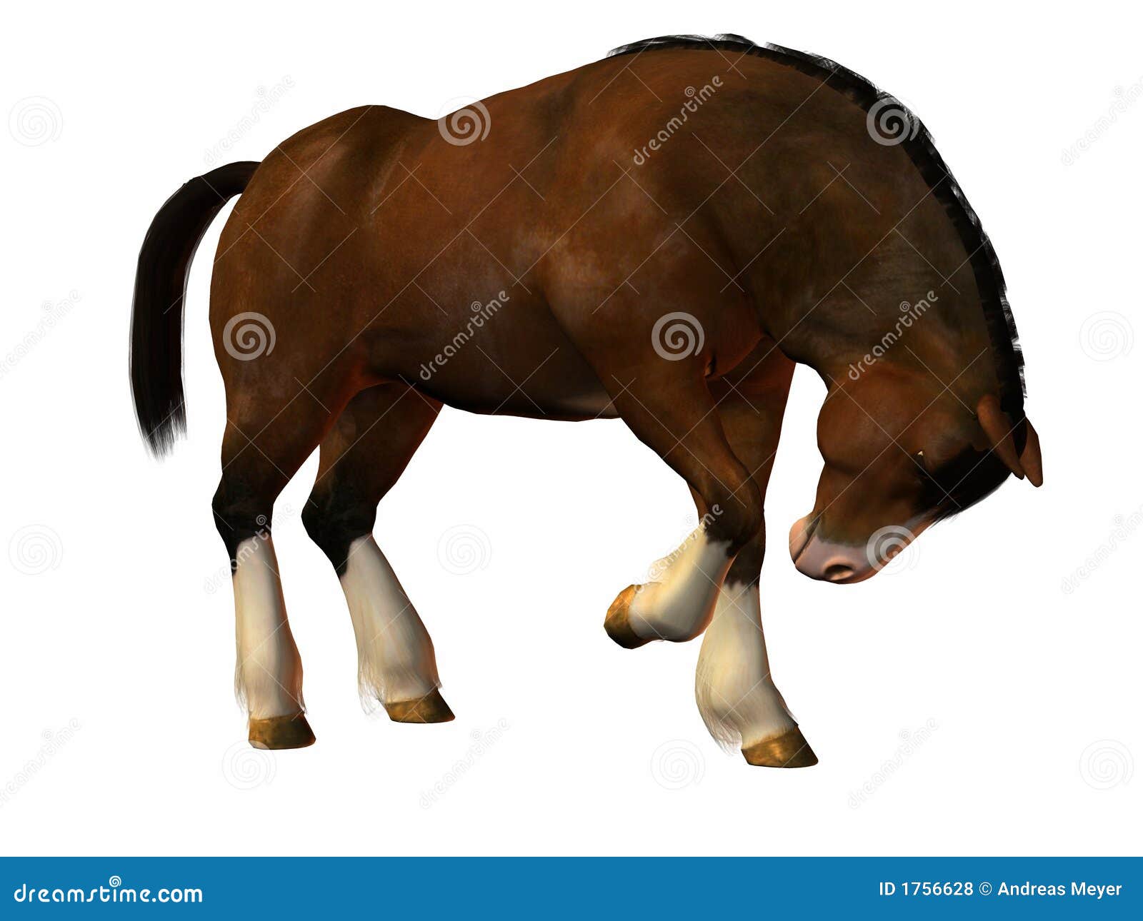 Charger HorsePaw stock illustration. Illustration of object 1756628