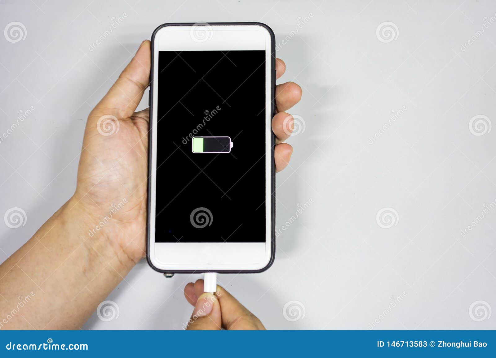 Charging Mobile Phone editorial stock photo. Image of electronics