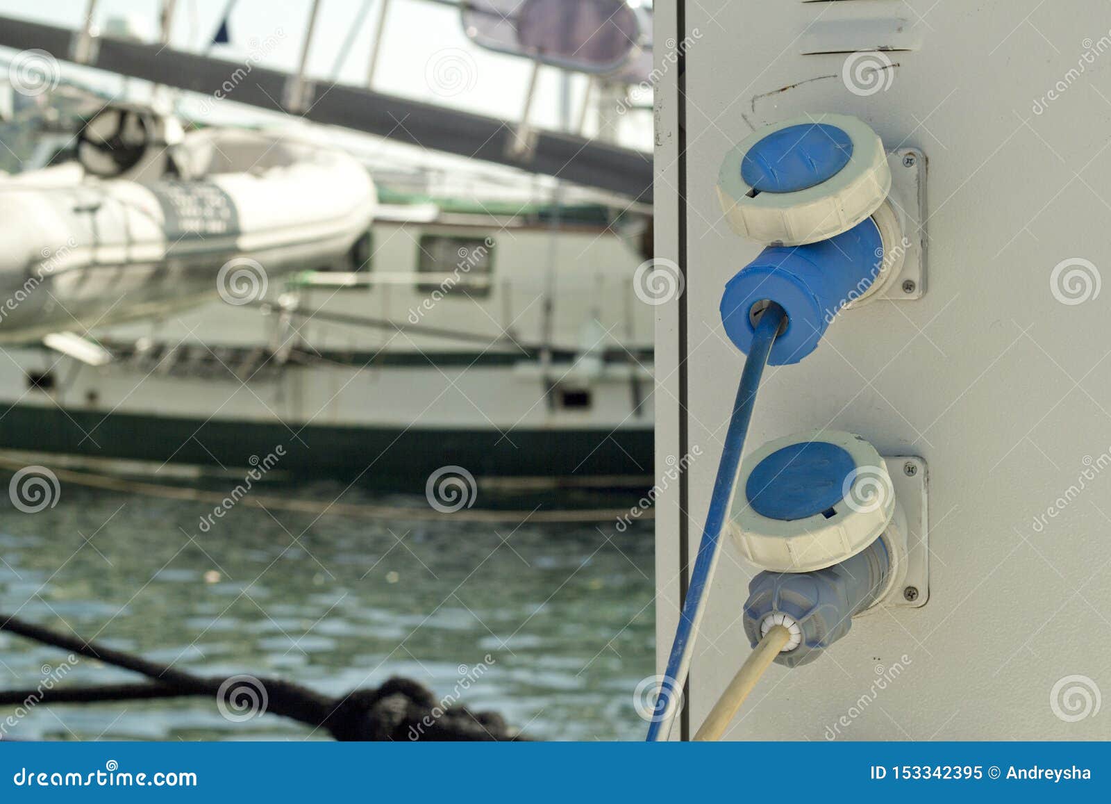 yacht power outlet