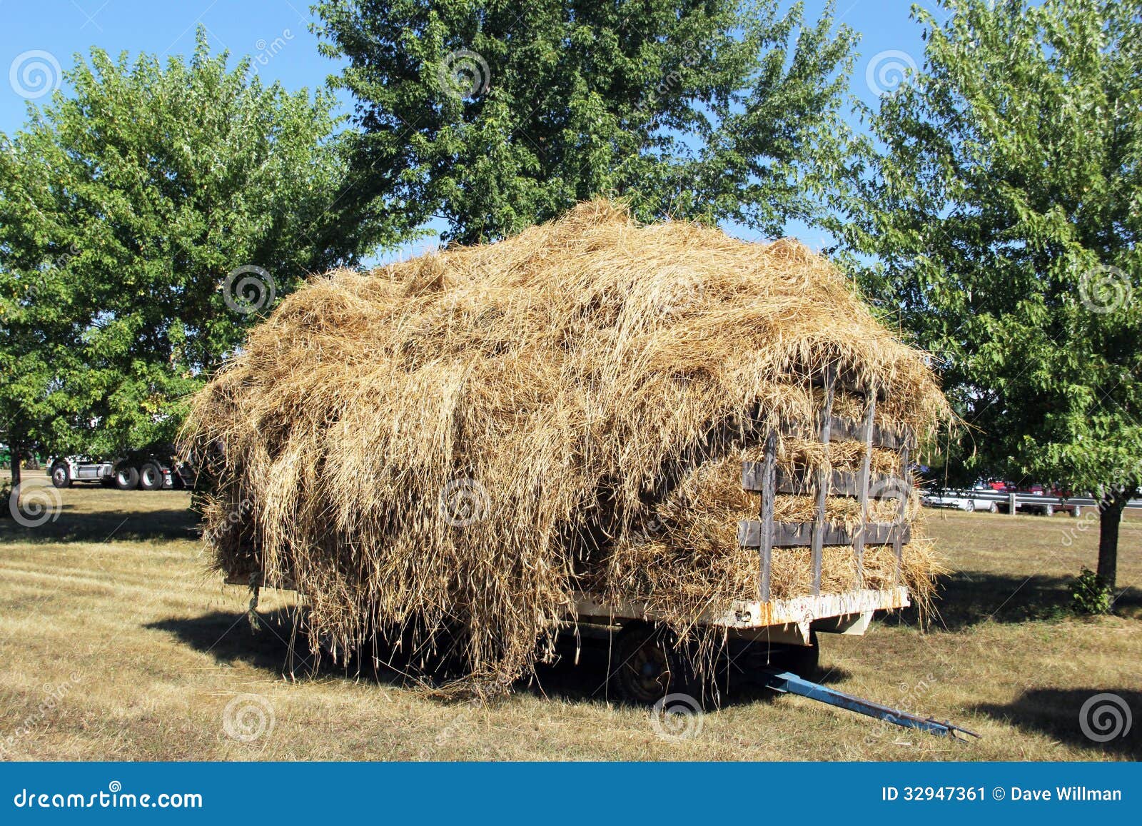 Chariot De Foin Image Stock Image Du Agriculture Foin 32947361
