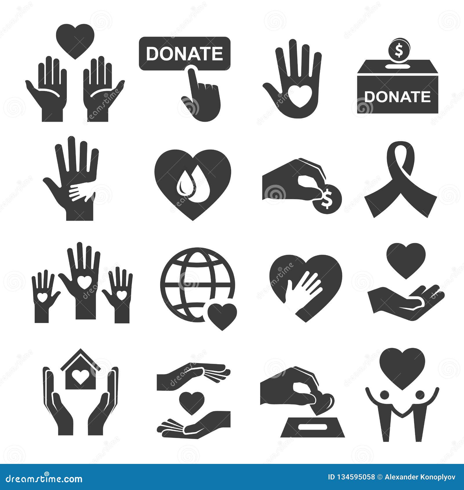 Please Donate Vector Art, Icons, and Graphics for Free Download