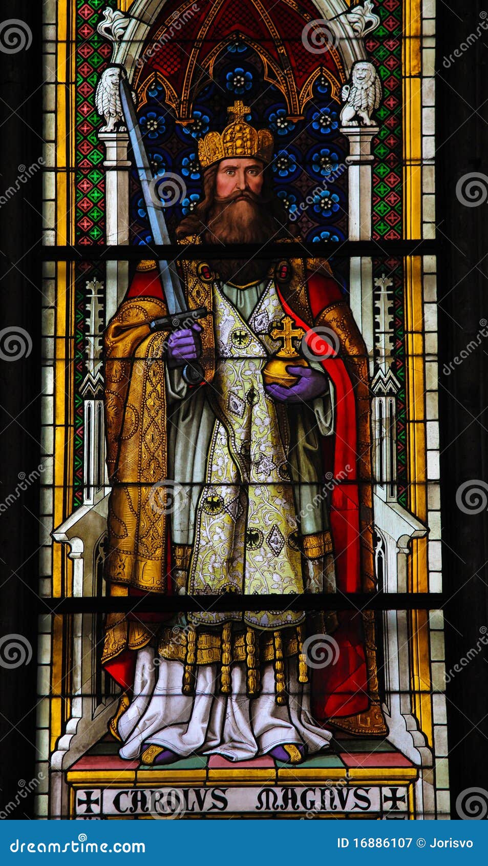 Charlemagne editorial photography. Image of koln, church 16886107