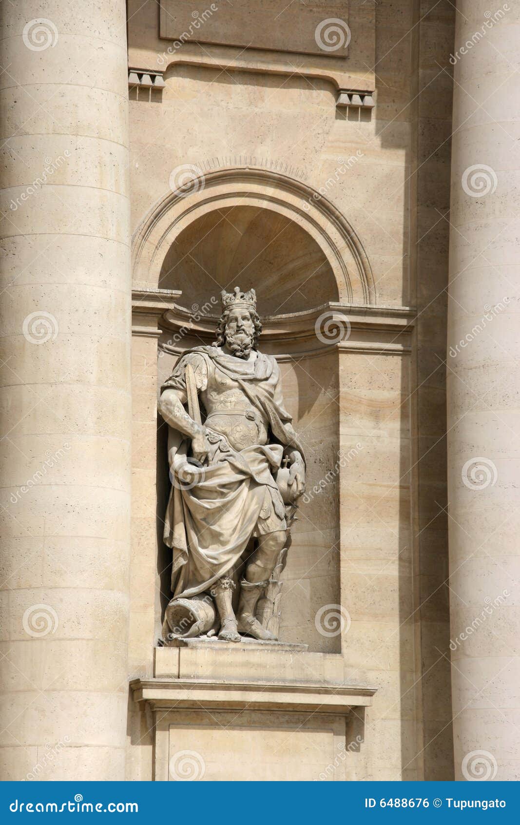 Charlemagne stock photo. Image of hotel, capital, charles 6488676