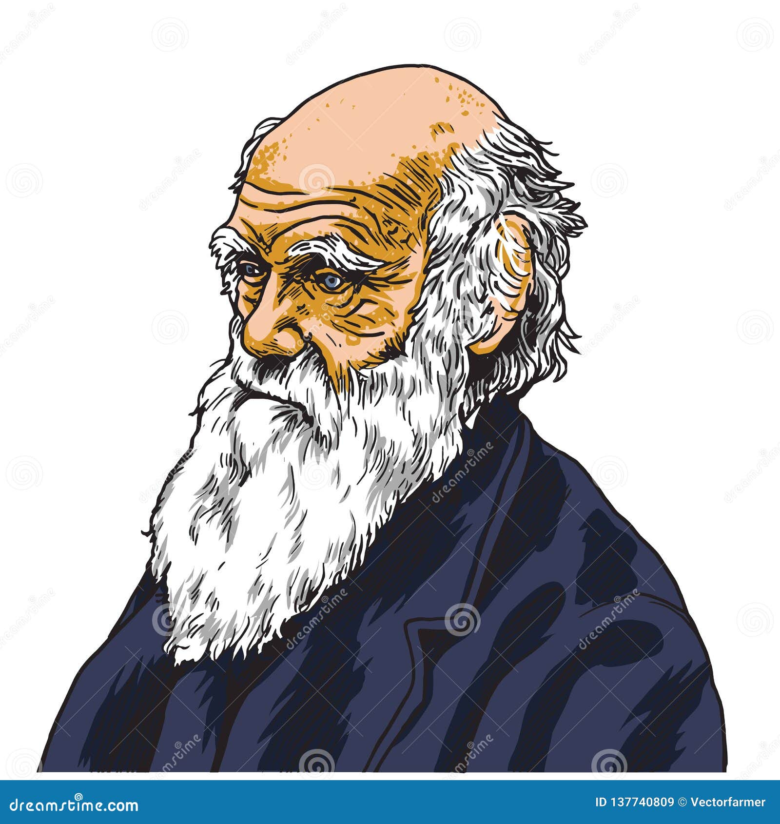 Charles Darwin Stock Illustrations – 155 Charles Darwin Stock  Illustrations, Vectors & Clipart - Dreamstime