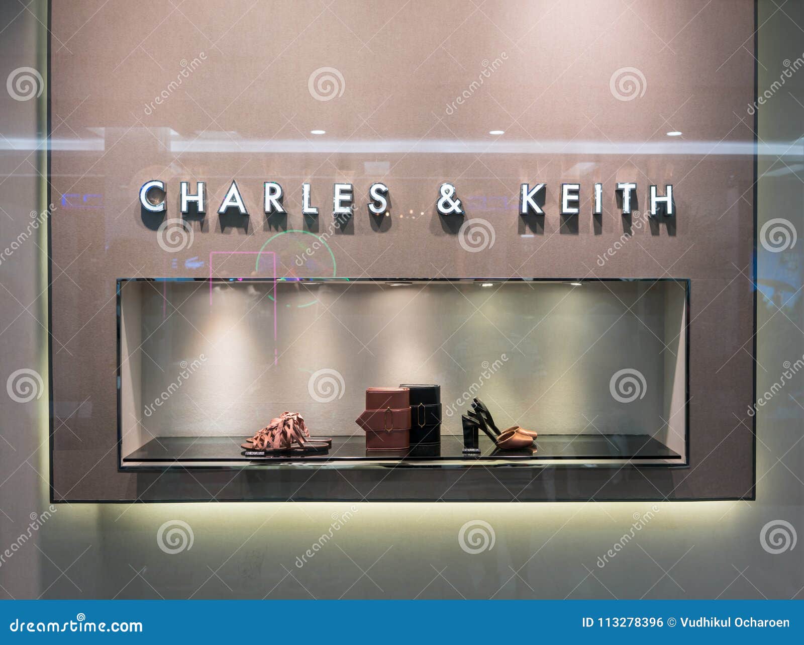 Charles and Keith Shop at Fashion Island, Bangkok, Thailand, Mar Editorial  Photo - Image of front, footwear: 113278396