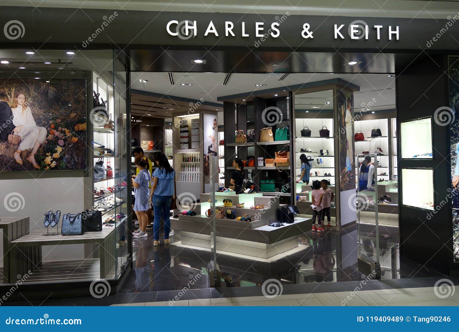 Charles & Keith Store in Marina Square, Singapore Editorial Stock Image -  Image of design, mall: 119409489