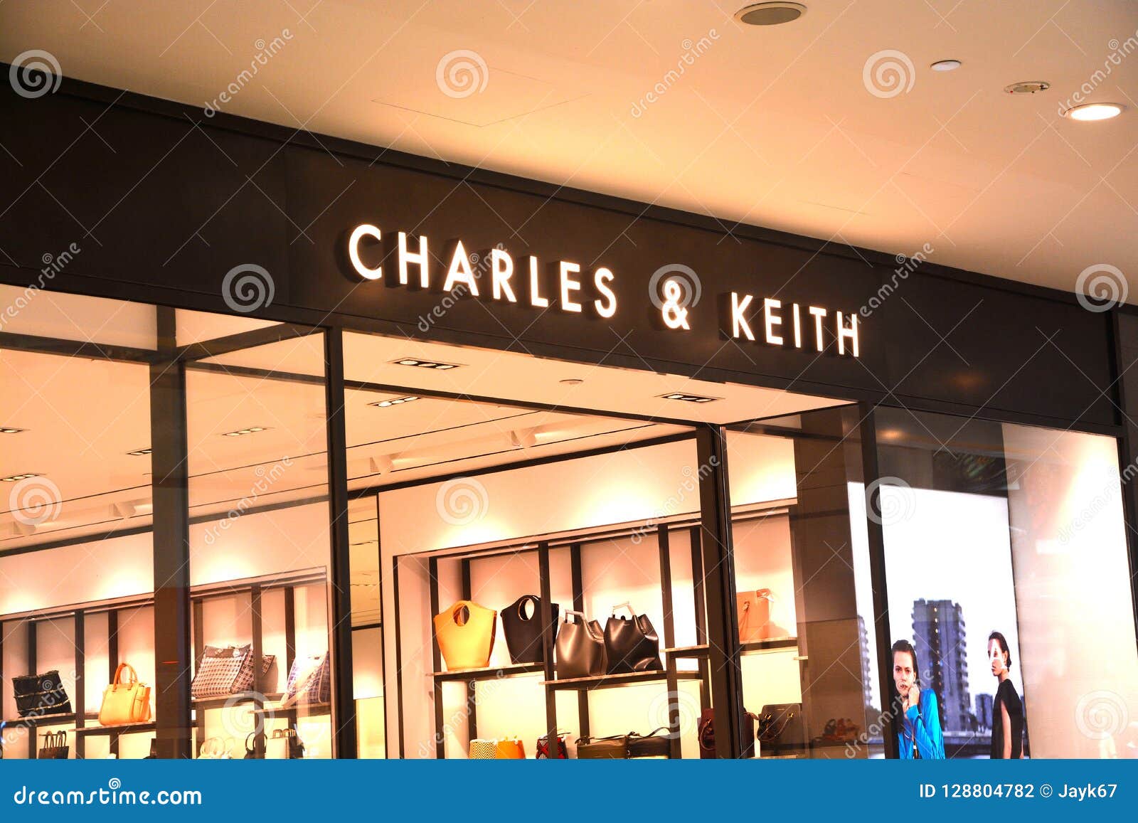 Charles & Keith Store Outlet in Orchard, Singapore Editorial Photo
