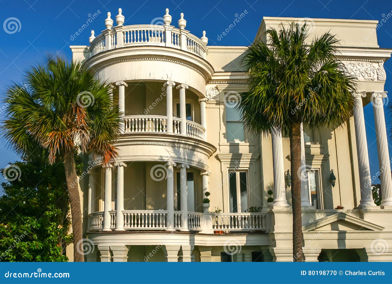 Charleston Mansion - Stunning. Stock Photo - Image of classic, beauty