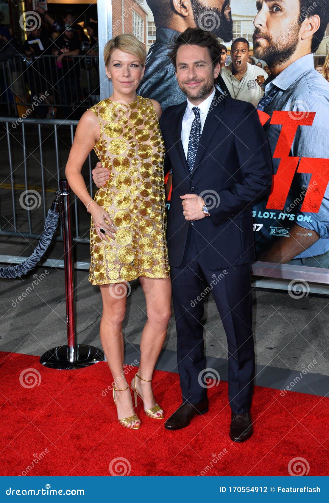 Charlie Day with his wife Mary Elizabeth Ellis