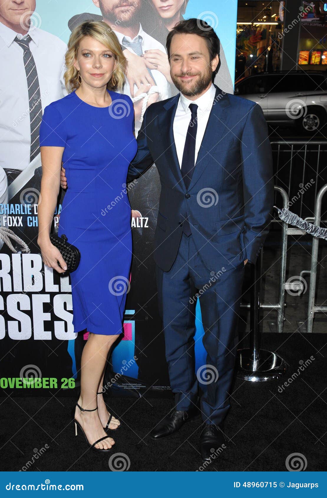 Charlie Day, Mary Elizabeth Ellis - Stock Image - Everypixel