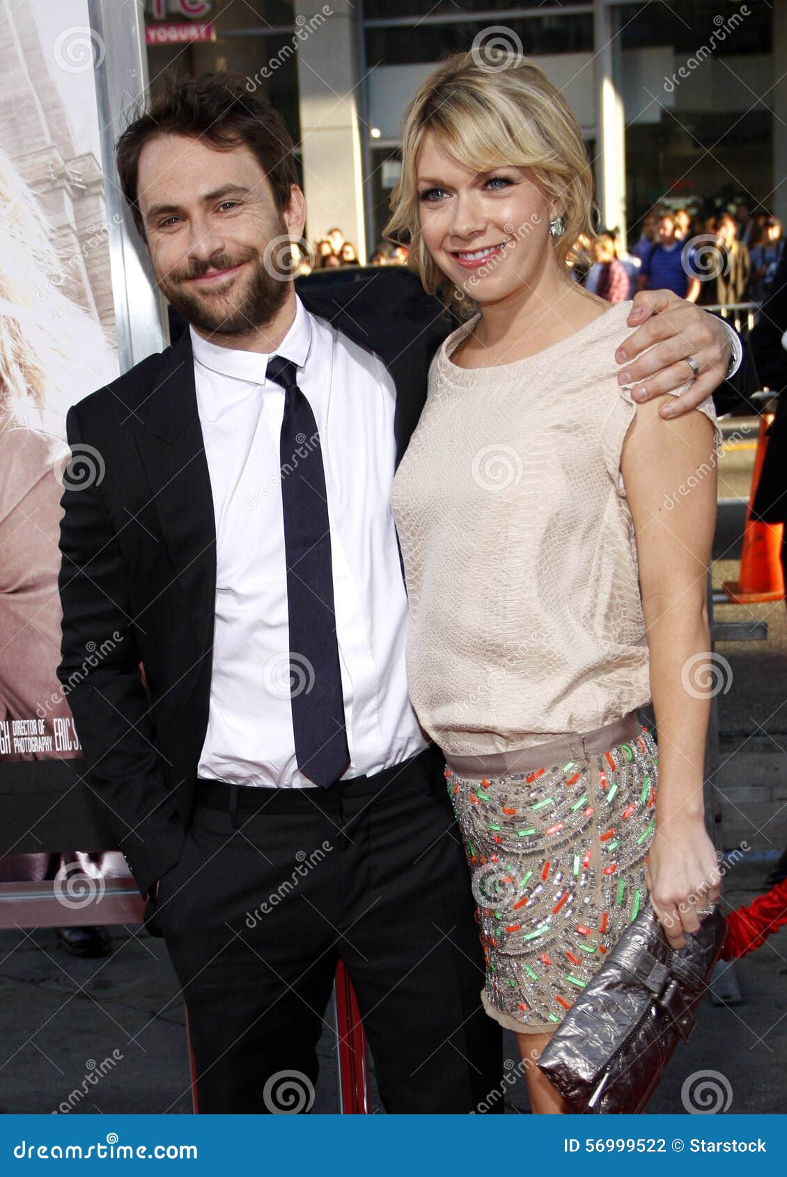 Charlie Day, Mary Elizabeth Ellis - Stock Image - Everypixel