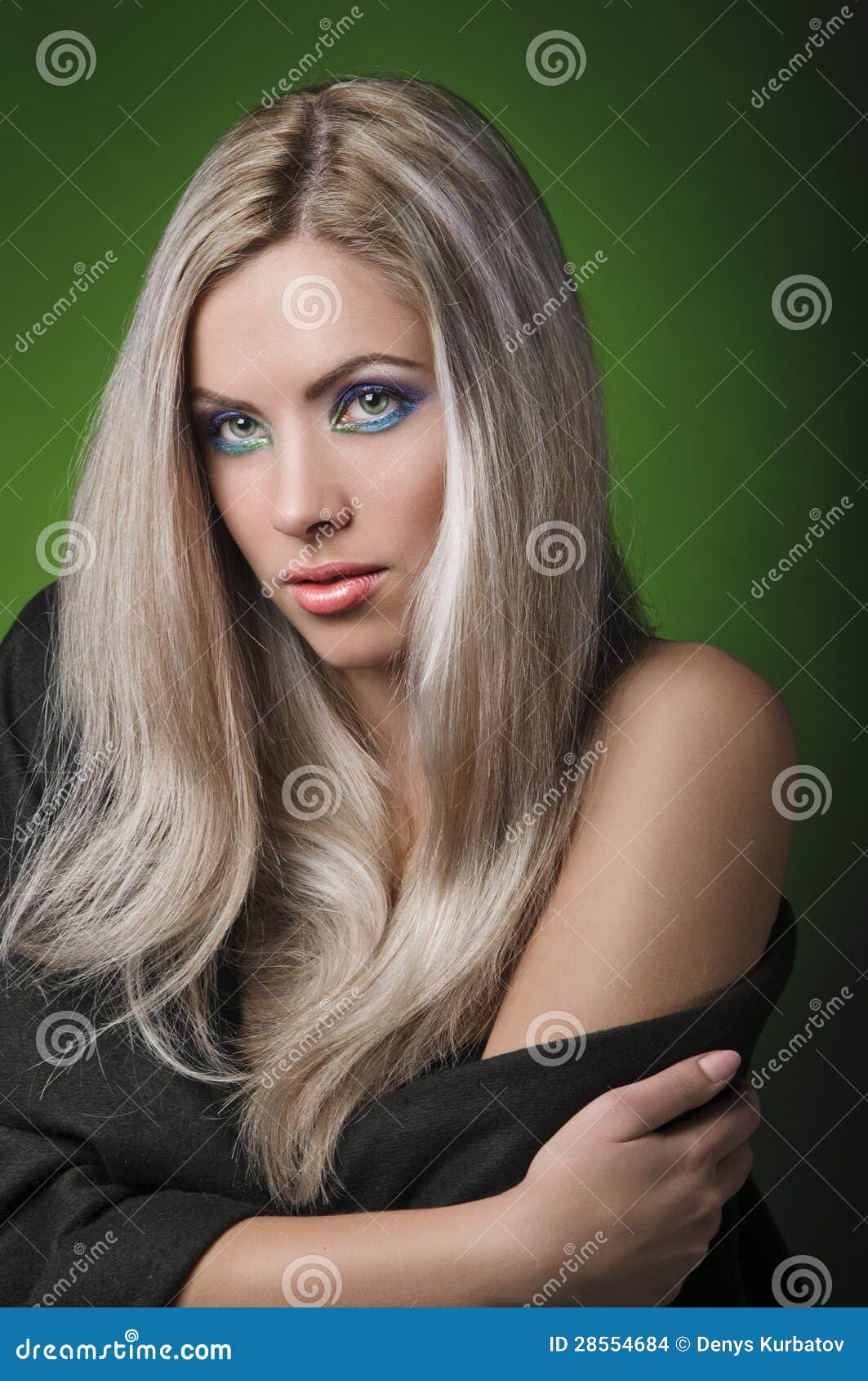Charm girl stock photo. Image of black, skin, fresh, blonde 28554684
