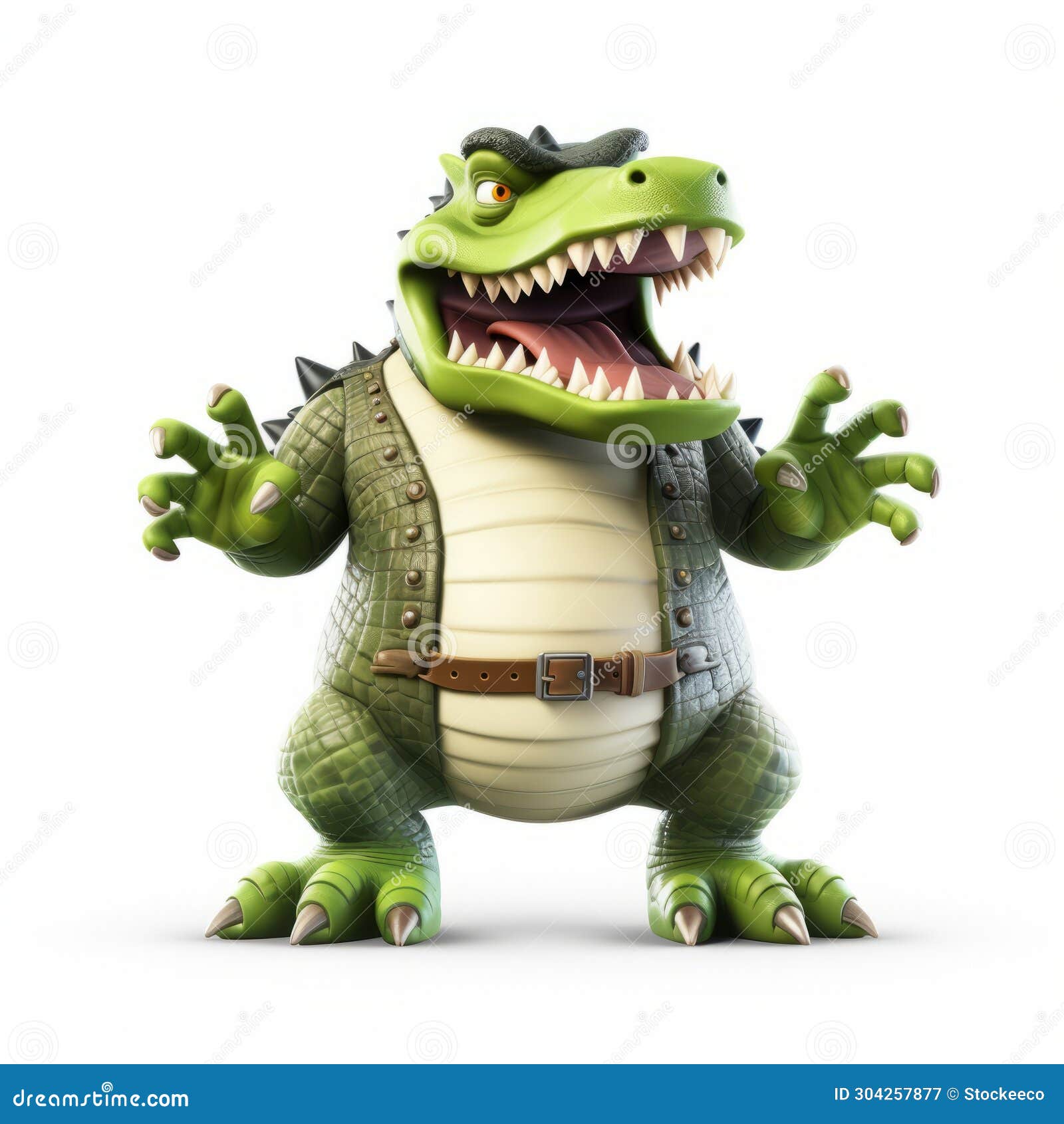charming 3d crocodile character with xbox 360 graphics