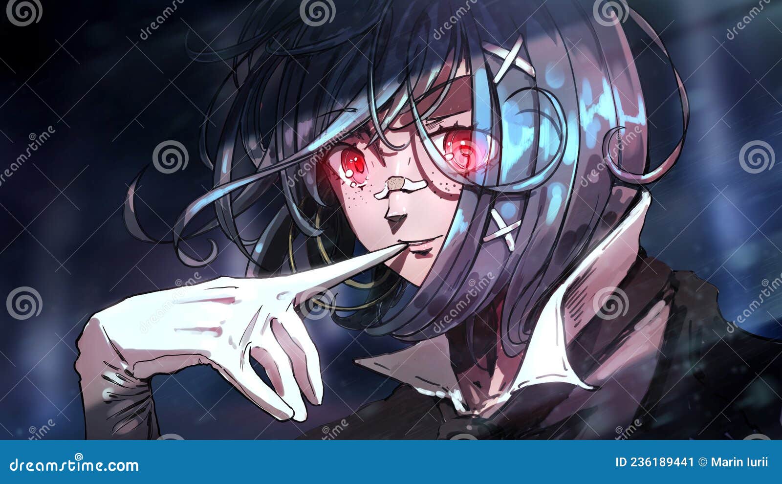 DARK ANIME GLOWING EYES PFP is Now Available on the Web  AMJ