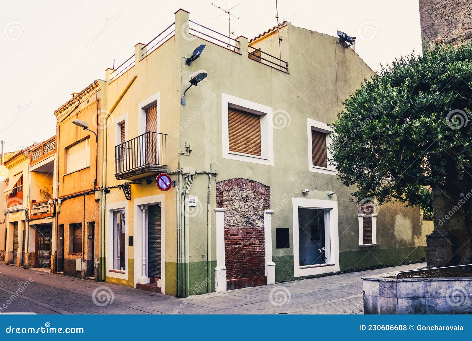 charming houses in malgrat de mar, spain