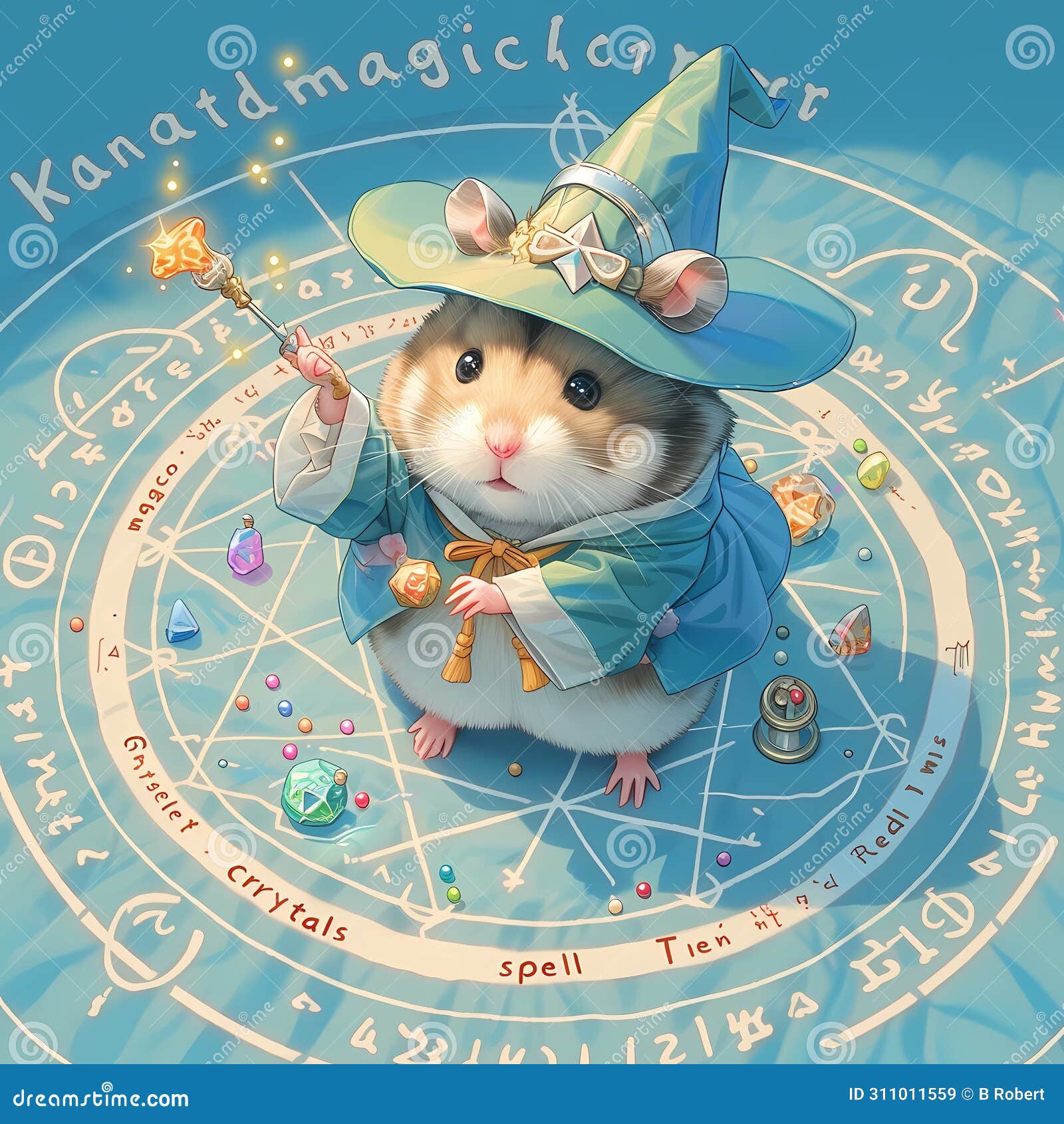 wizardly hamster adventure